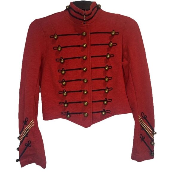 Denim & Supply Ralph Lauren Jackets & Blazers - Ralph Lauren Denim & Supply Women's Red Band Military Polo Preppy Jacket Sz M